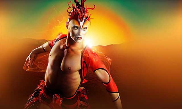 Le spectacle Mystere Las Vegas